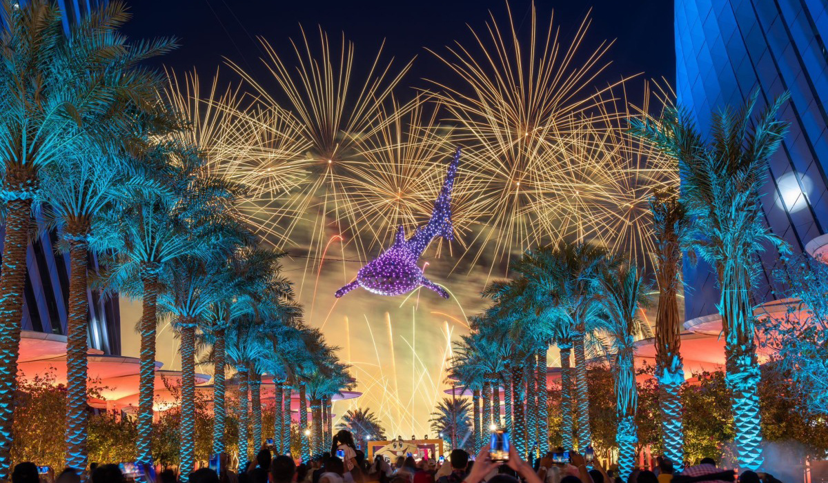 Lusail Boulevard Fireworks
